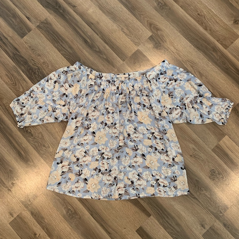 Off the shoulder dressy top